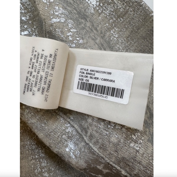 Lauren Manoogian Foil Bag in Silver Carrara - Picture 10 of 14